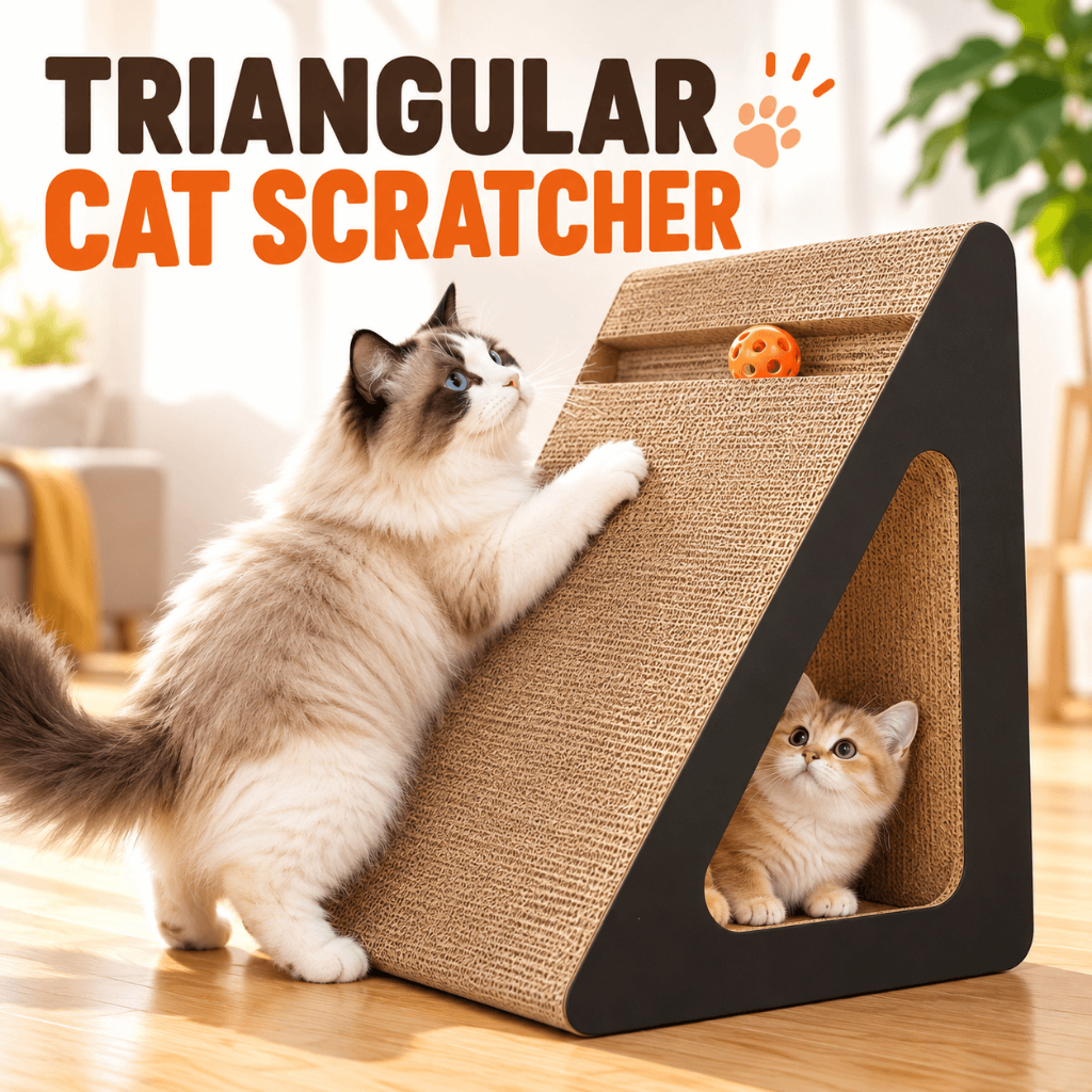 Triangle Cat Scratcher