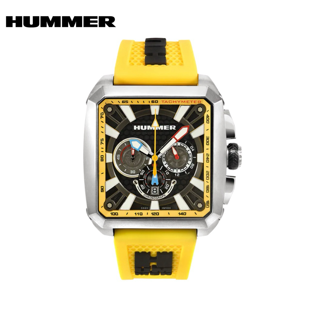 Hummer Watch 💯(Ori) HM1035-1332C Men Chronograph Silicone Strap / Men ...