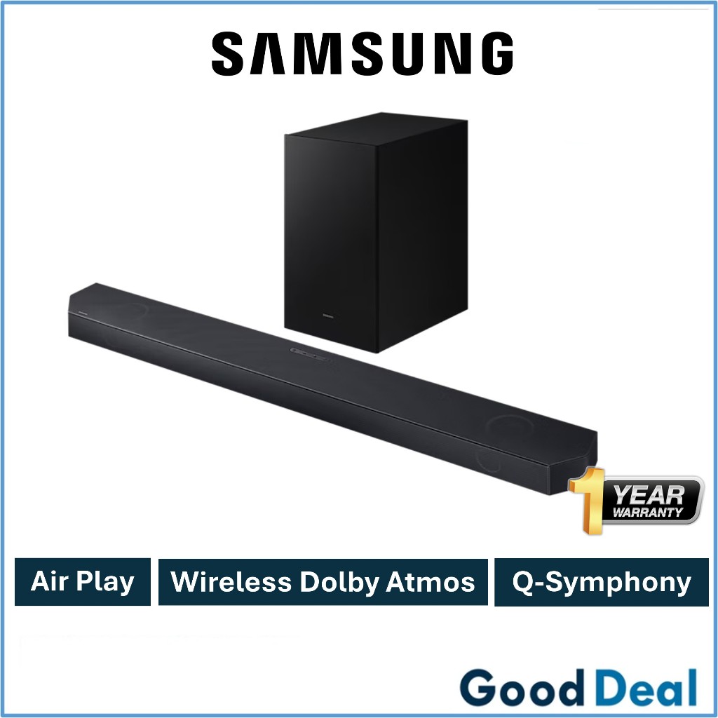 Samsung HW-Q700D/XM Sound Bar Home Theatre 3.1.2ch with Sub Woofer ...
