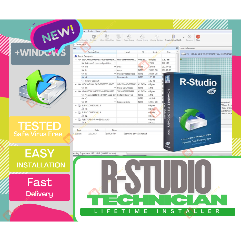 R-Studio 9.5 | Disk Recovery Software | Hard Drive Recovery tool ...