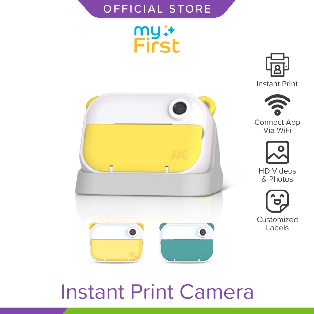 myFirst Camera Insta Wi - 12MP Instant Print Camera with Cradle ...