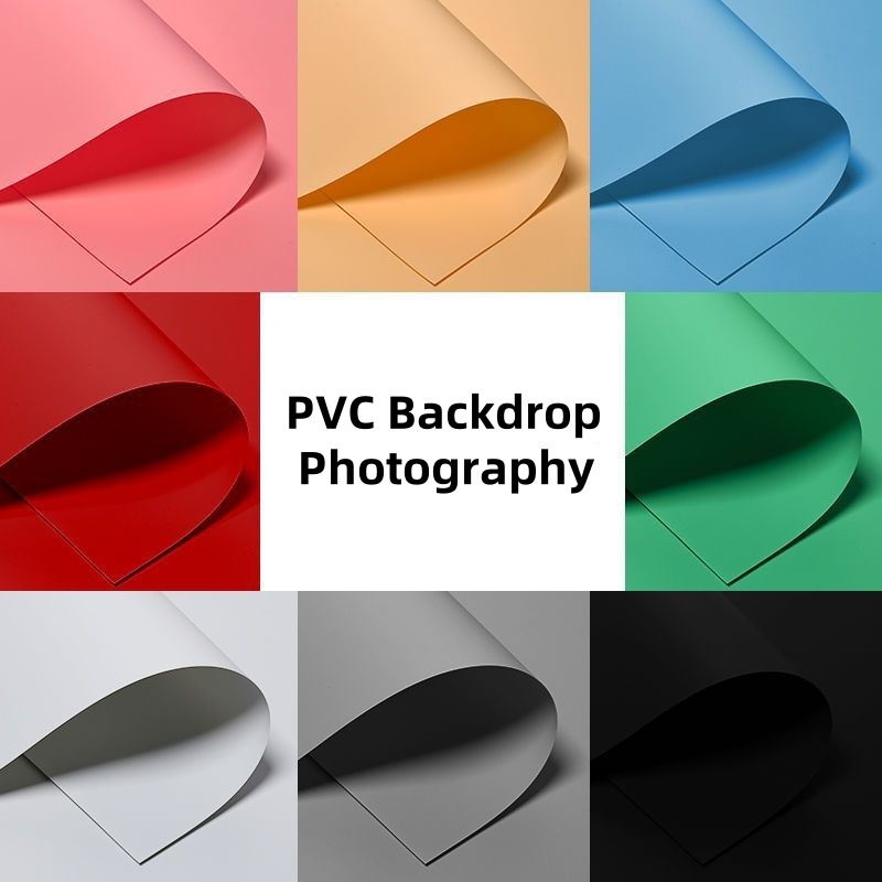 Photography Backdrop PVC Photo Background Matte Antiwrinkle Dual Sided ...