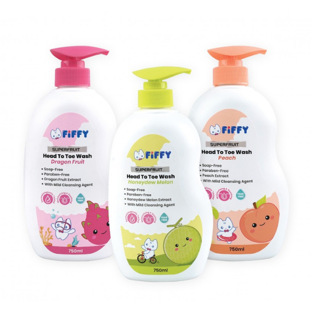 FIFFY BATH SUPERFRUIT HEAD TO TOE (750ML) | Shopee Malaysia