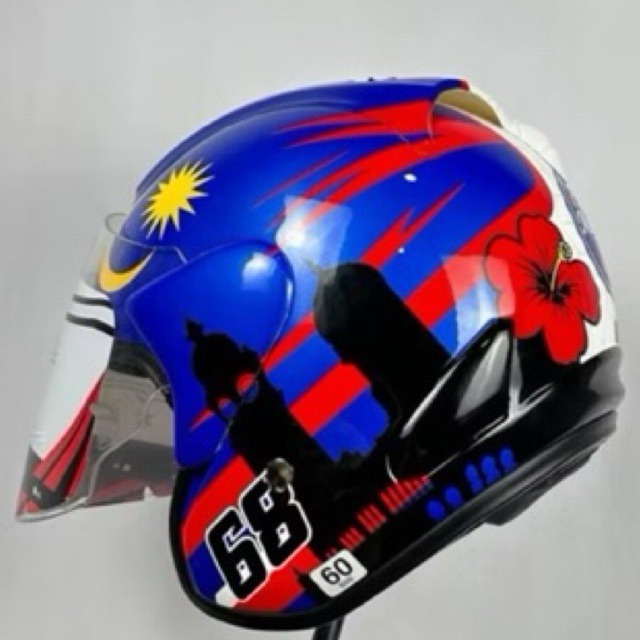 READY Stock-Limited Edition Helmet Arc Ritz Merdeka 68Sirim Approved ...