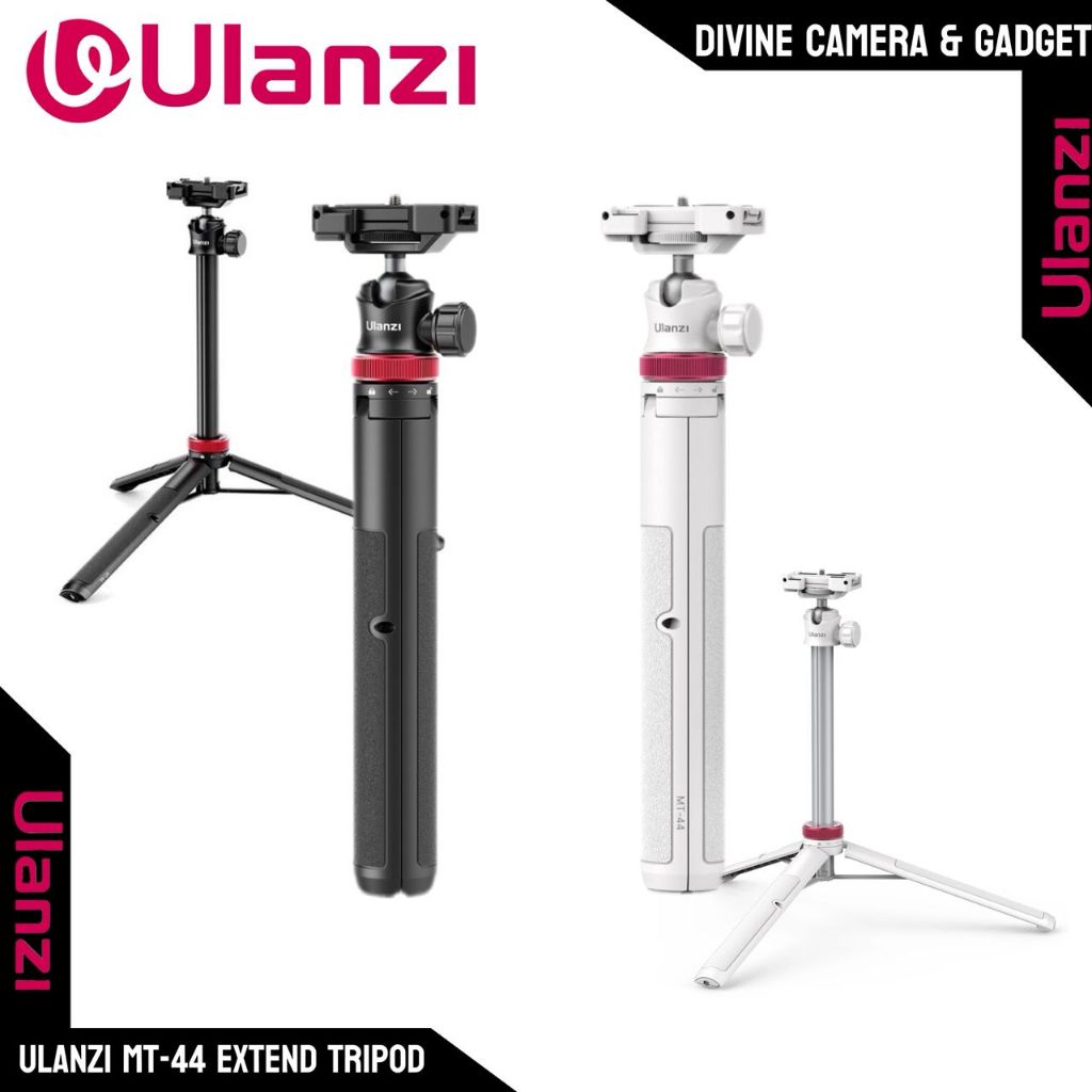Ulanzi MT-44 Extendable Tripod For Camera Phone Vlog Tripods With Cold ...