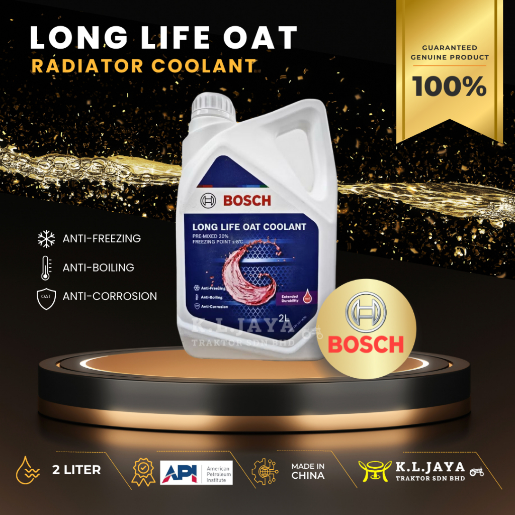 100% ORIGINAL BOSCH NEW LONG LIFE RADIATOR COOLANT PRE-MIXED (2L ...
