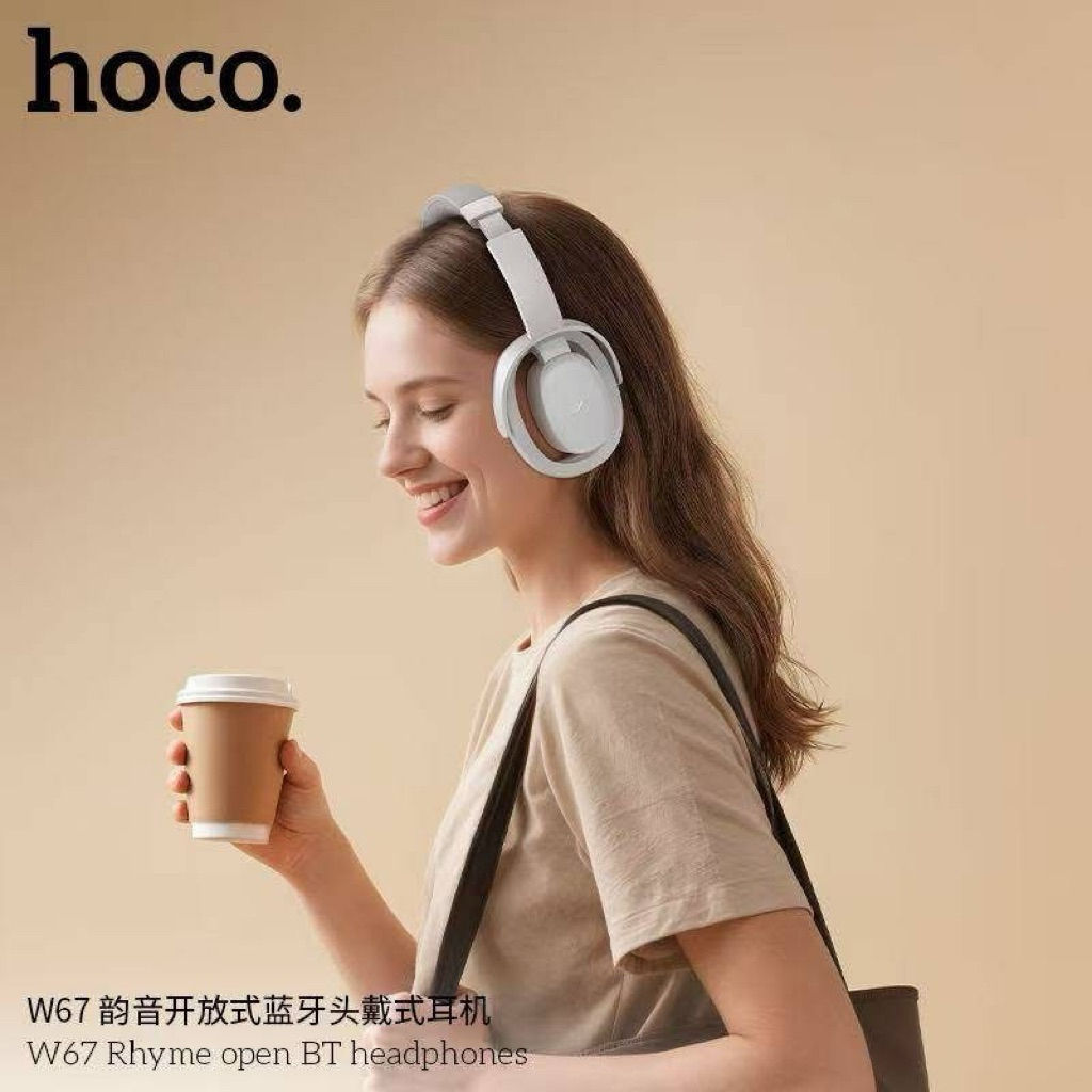 Hoco. Malaysia W67 Open ear wireless headset -only bluetooth (no aux ...