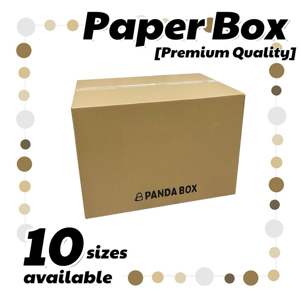 【Panda Box Heavy-Duty Kraft Carton Box | 3 Layers | Moving, Shipping ...