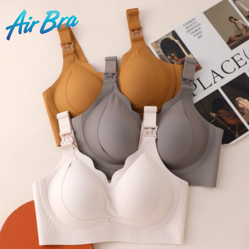 Airbra Comfort Maternity Nursing Bra Coli Menyusu Mengandung 3/4 Cup ...
