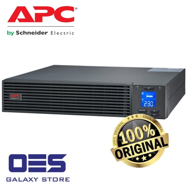 APC SRV3KRI-E Easy UPS On-Line, 3kVA/2700W, Rackmount 2U, 230V ...
