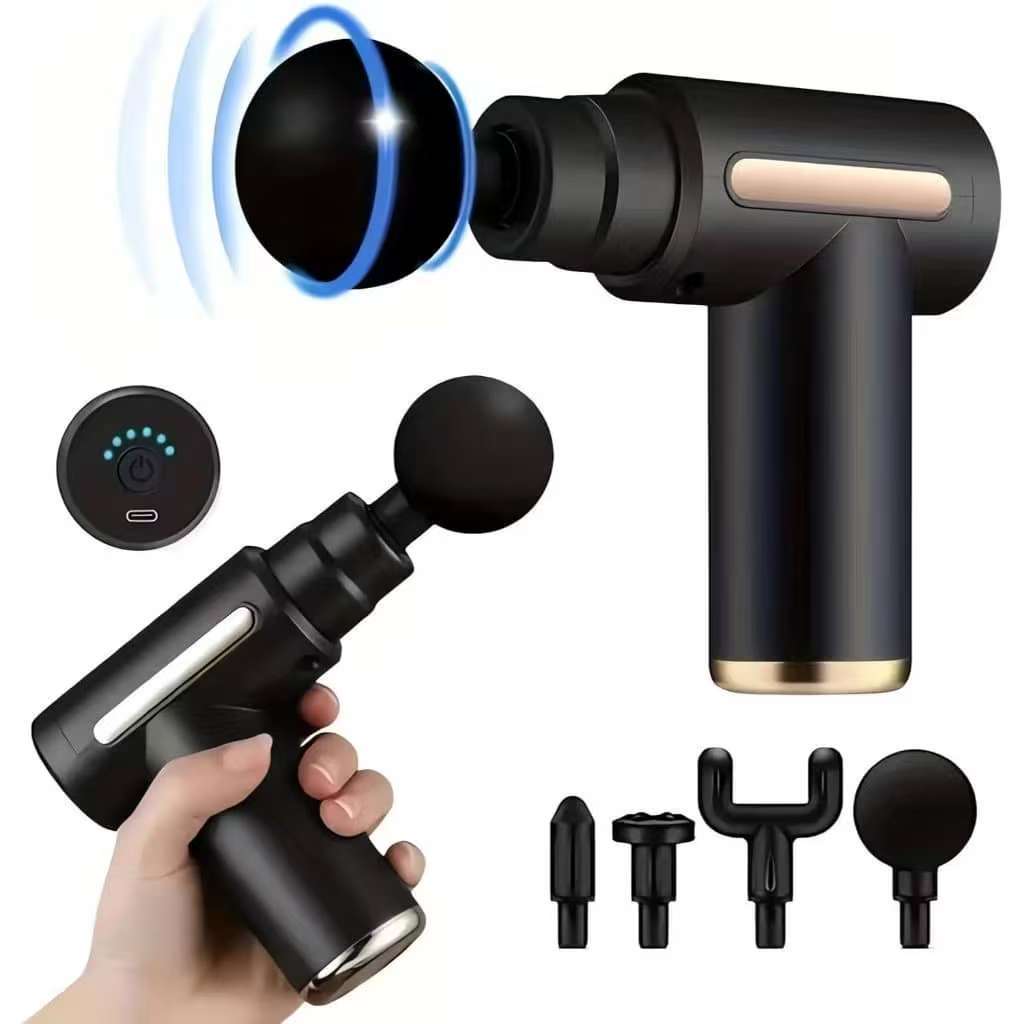 BX-820 Mini Fascial Gun Leg Deep Vibration Muscle Body Relaxation ...