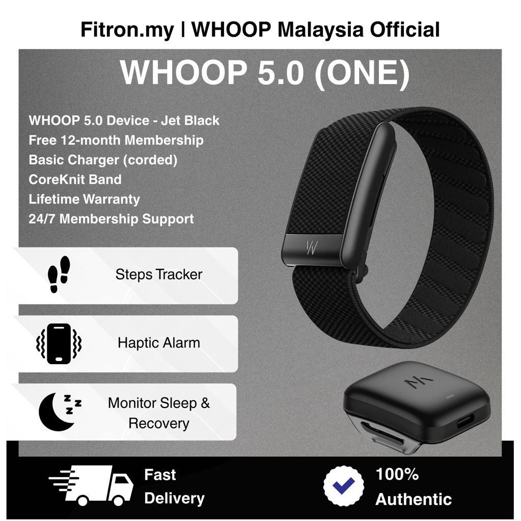 Whoop 5.0 Health Tracker - Deep Recovery Insights