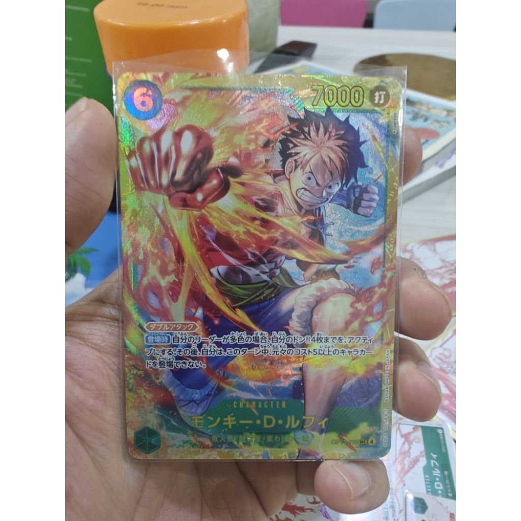 Bandai One Piece OPTCG OP13-118 SEC Luffy | Shopee Malaysia