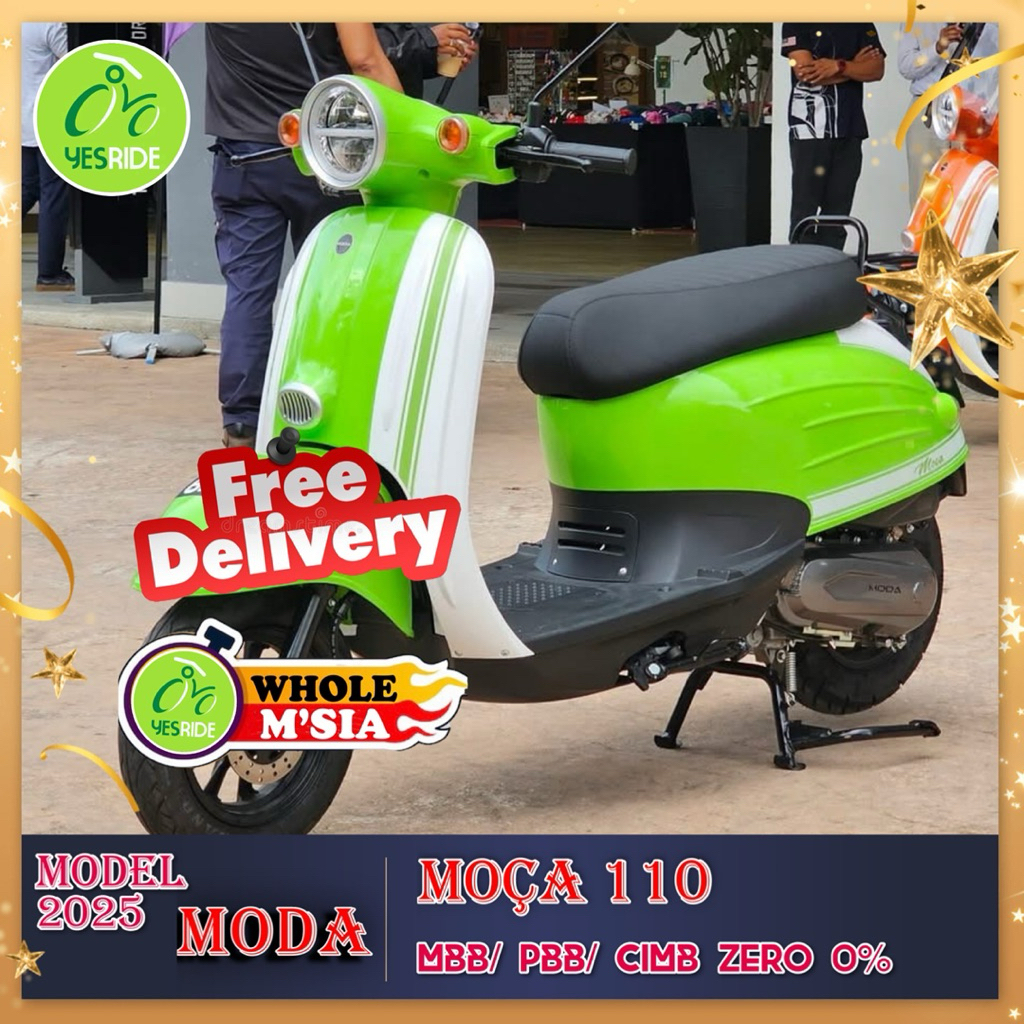 MODA moca110 New model 2025 | Shopee Malaysia