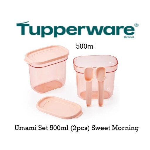 Tupperware Umami Collection Set ( 4pcs）- 500ml with Spoon | Shopee Malaysia