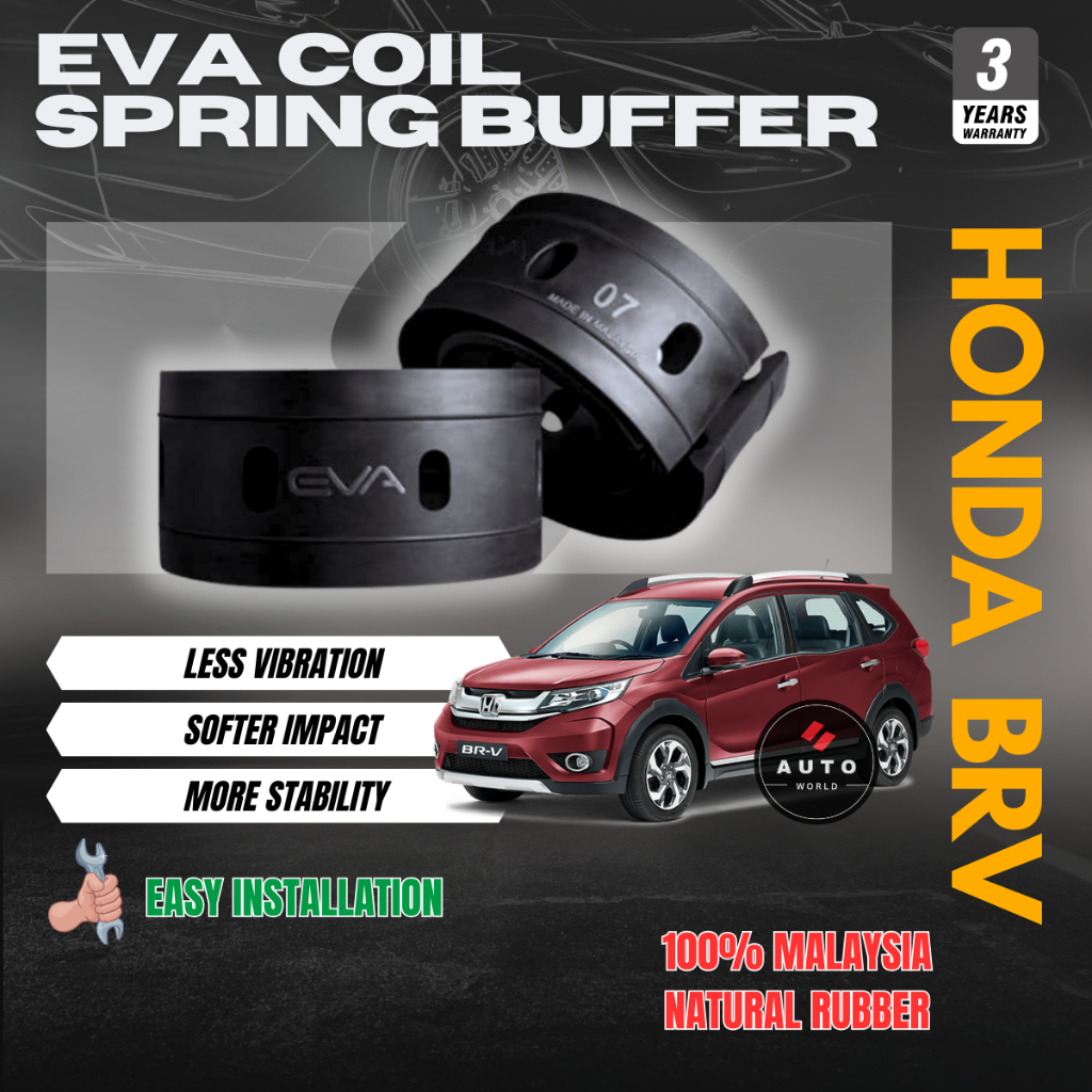 EVA Coil Spring Buffer HONDA BRV Cushion Buffer Spring Rubber Stopper ...