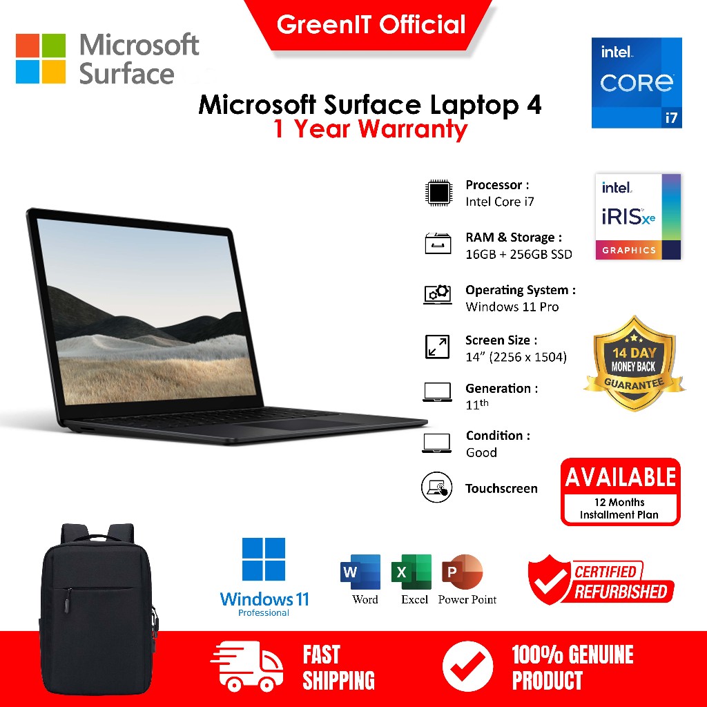 Microsoft Surface Laptop 4 13.5