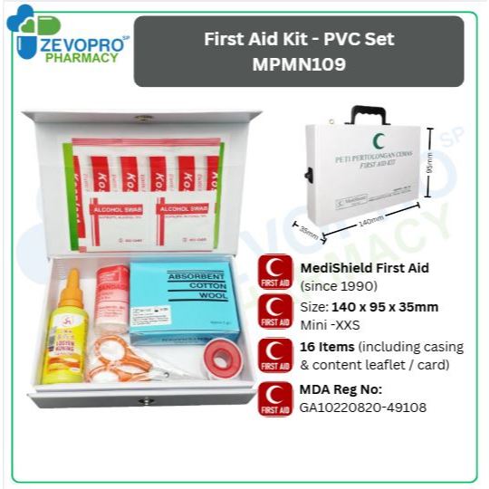 Medishield First Aid Kit Mini [PVC Set] MPMN109 | Shopee Malaysia