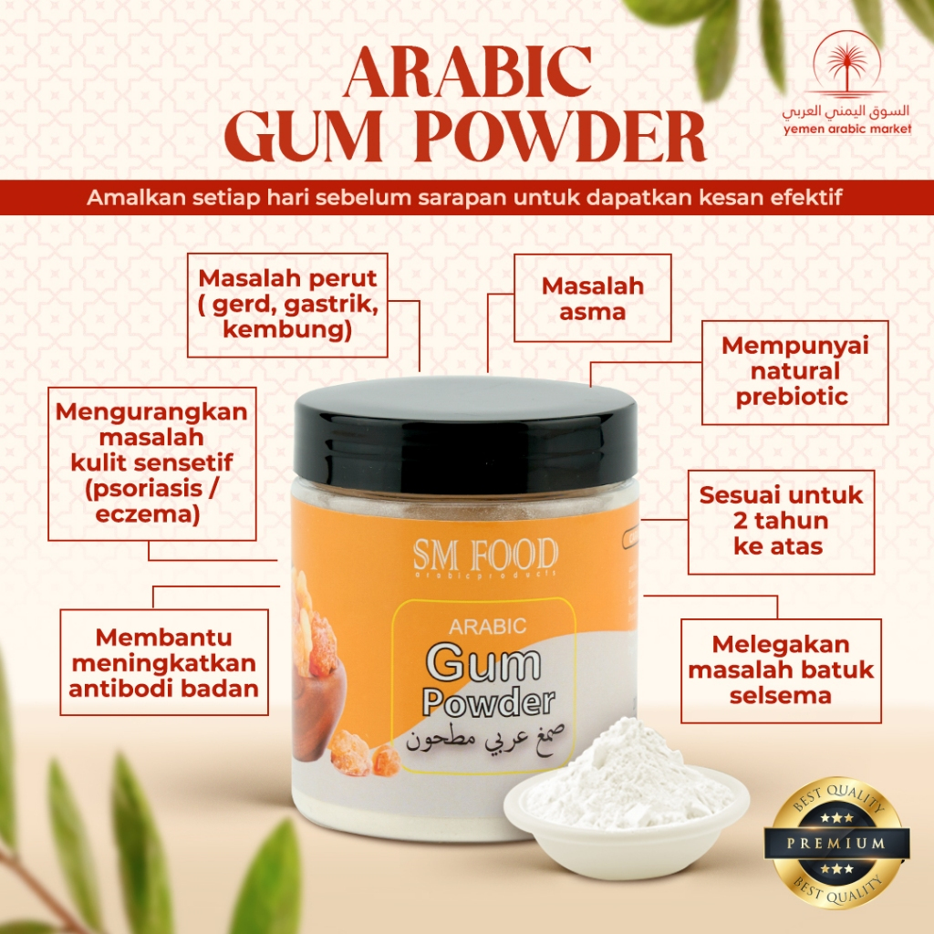 ARABIC GUM POWDER / BATU “Arabic Gum: A Natural Solution for Health and ...