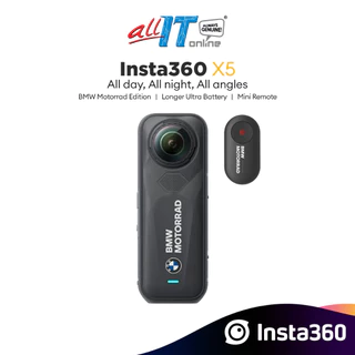 Insta360 X5 BMW Motorrad Edition |Waterproof 8K 360 Video 72MP Photo Dual Lens Action Camera | Leading Low Light