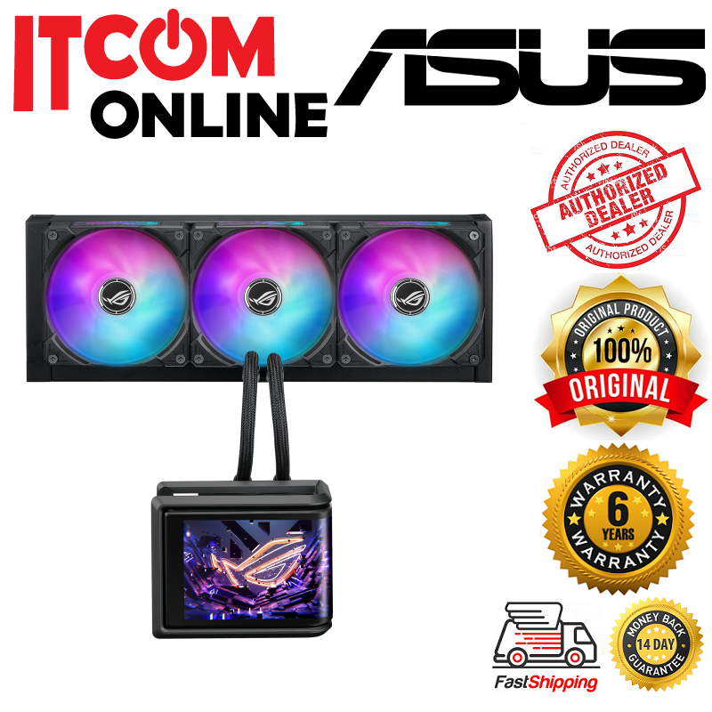ASUS ROG RYUO IV SLC 360 ARGB 360mm AIO WATER COOLING (90RC0151-B0UAY0 ...