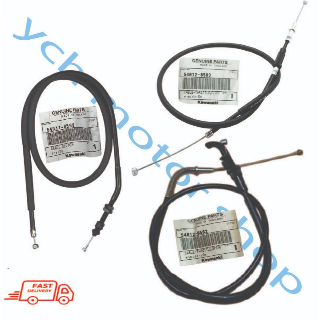 KAWASAKI Z800 Z 800 CLUTCH CABLE THROTTLE CABLE 100% ORIGINAL