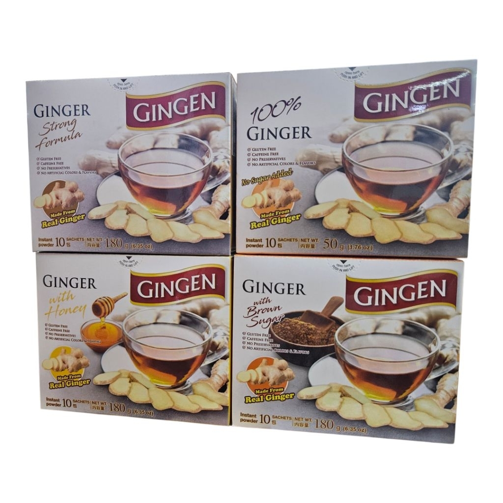 GinGen Instant Ginger Beverage 10sachets (4Flavours) | Shopee Malaysia