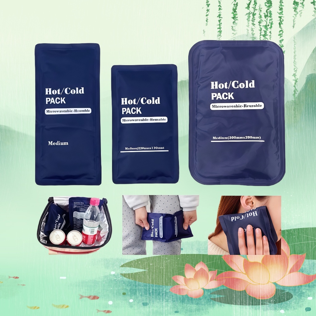 [ NO NEED FILL WATER ] EVIN Reusable Hot & Cold Ice Pack – Ice Gel Pack ...