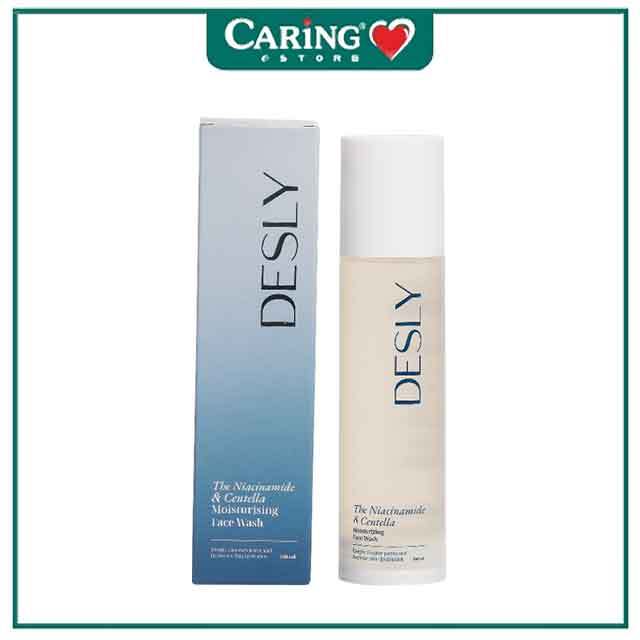 DESLY NIACIN CNTL MOIST FACEWASH 100ML | Shopee Malaysia