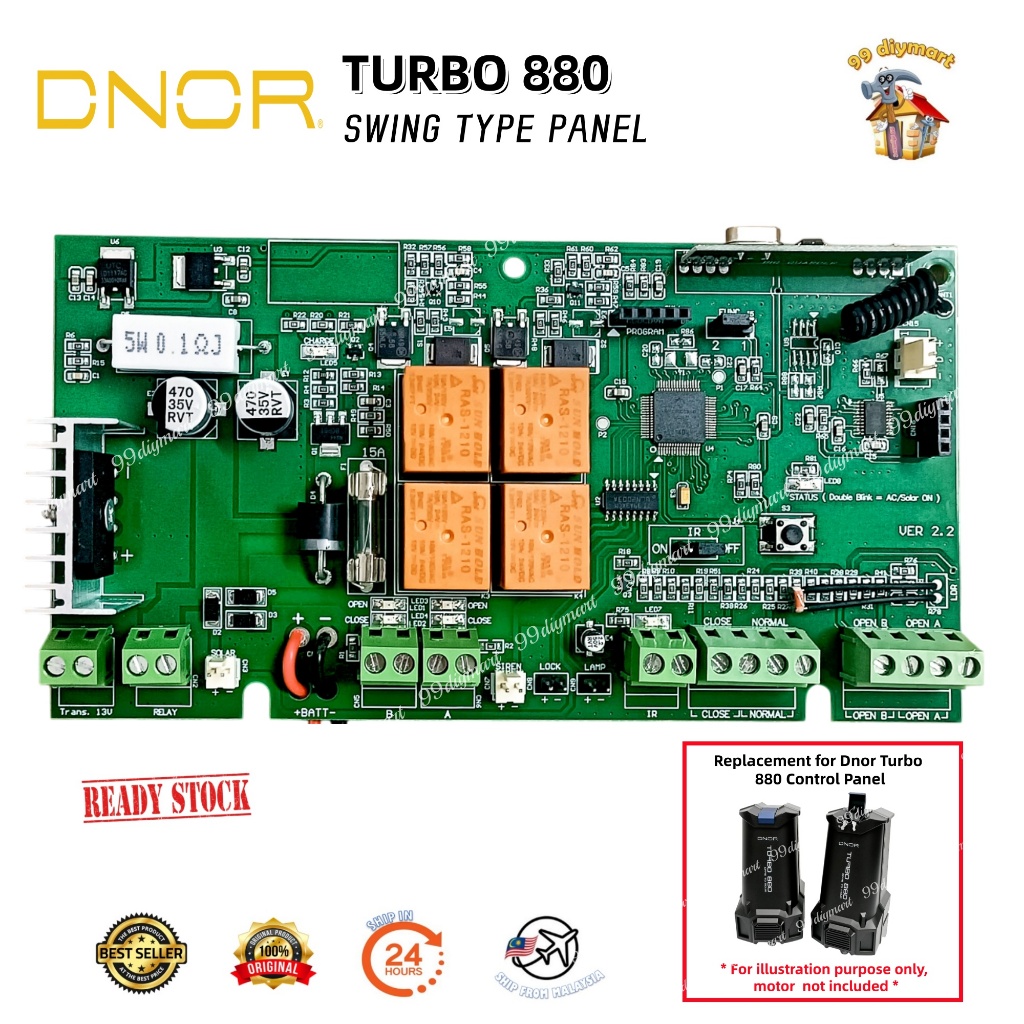 DNOR 880 Panel Ayun / Lipat | DNOR 880 Control Board Panel for DNOR ...