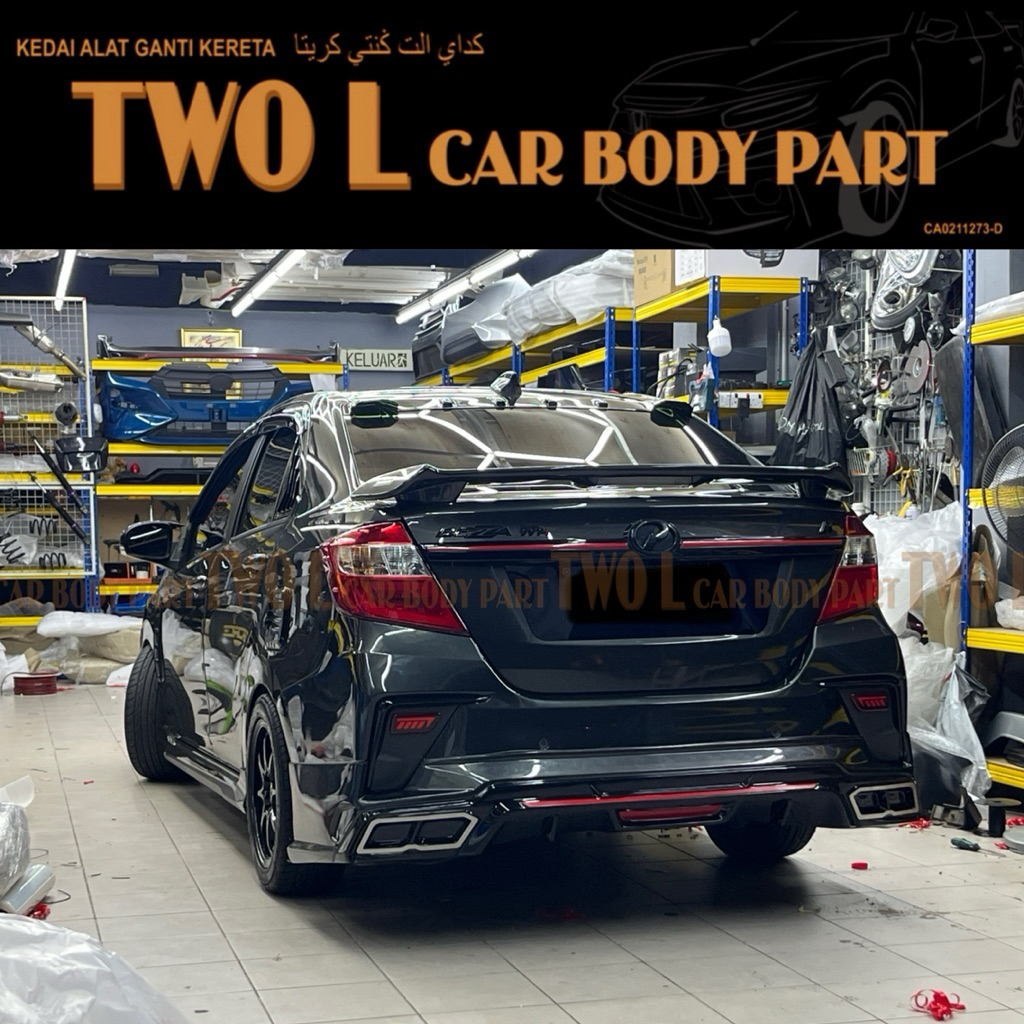 Bezza 2020 fl Project R bodykit skirt pu material | Shopee Malaysia