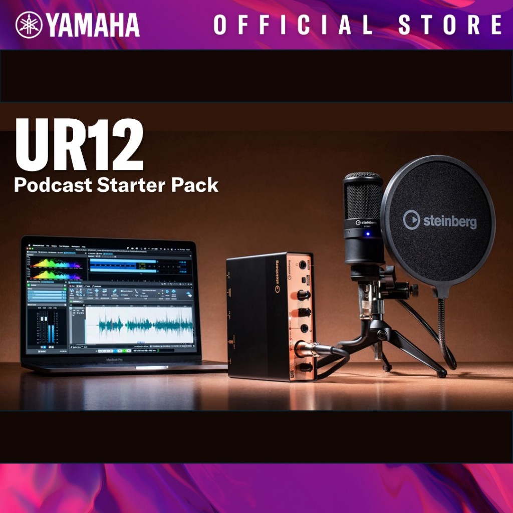UR12 Podcast Starter Pack | Shopee Malaysia