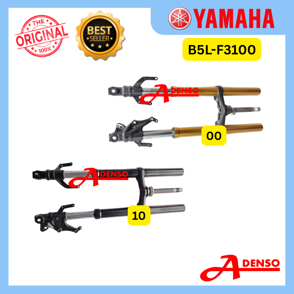 R25 ABS FRONT FORK ASSY , RH LH (1SET) SET DEPAN KAKI TIGA UP SIDE DOWN ...