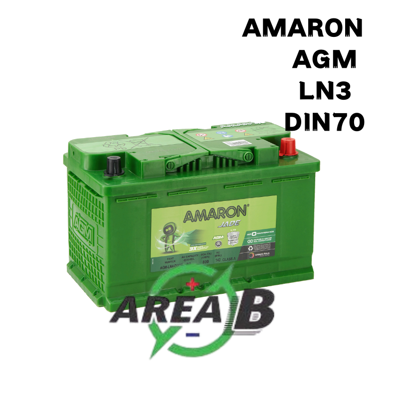【Amaron AGM DIN70】Installation Provided LN3 AGM | DIN70 AMARON JADE AGM ...
