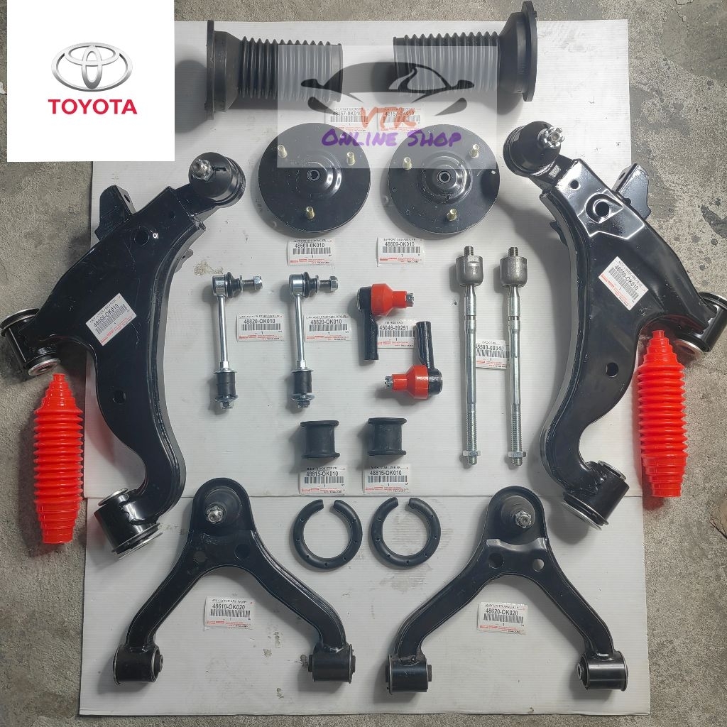 (20PCS) TOYOTA INNOVA TGN40 SUSPENSION ARM LOWER ARM UPPER ARM ...