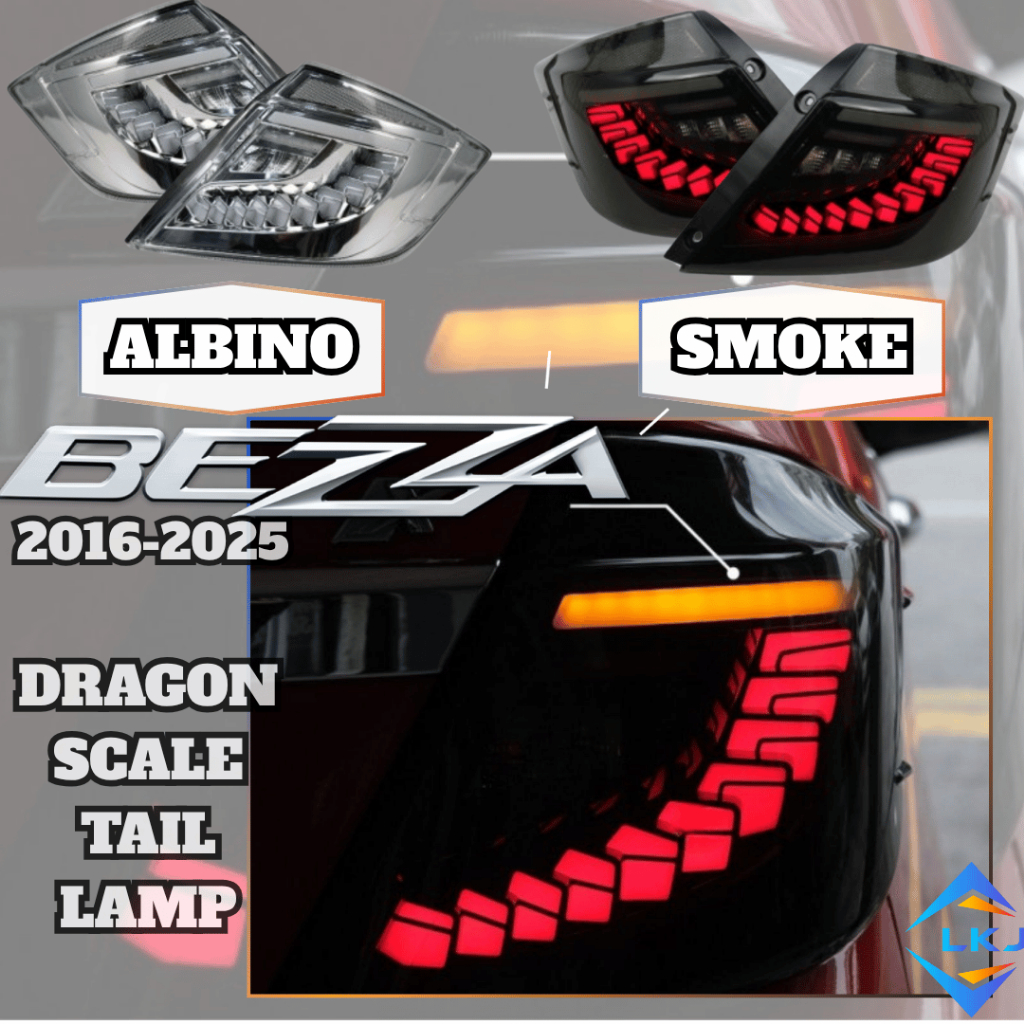 Perodua Bezza 2016-2025 V3 Dynamic Led Tail Lamp Taillamp Taillight ...