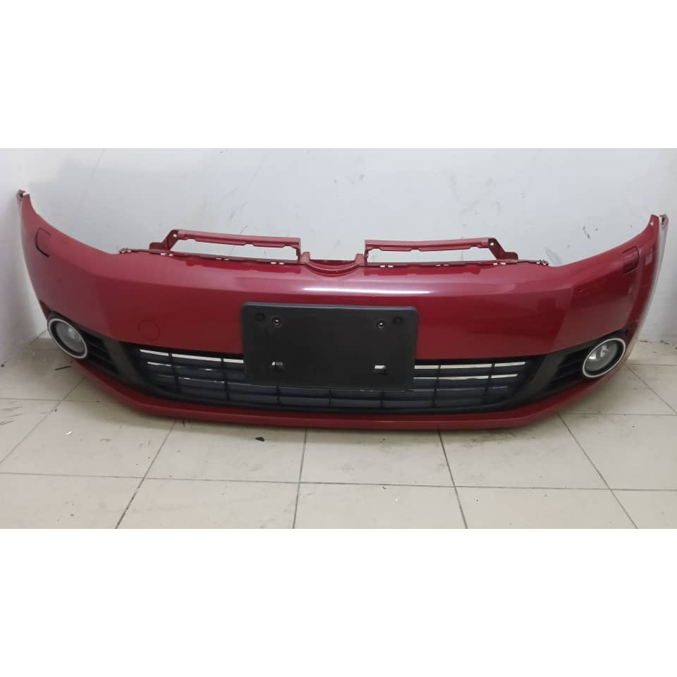 USED VW Mk6 Volkswagen Bumper Depan BAMPER ORIGINAL HALFCUT M k 6 ...