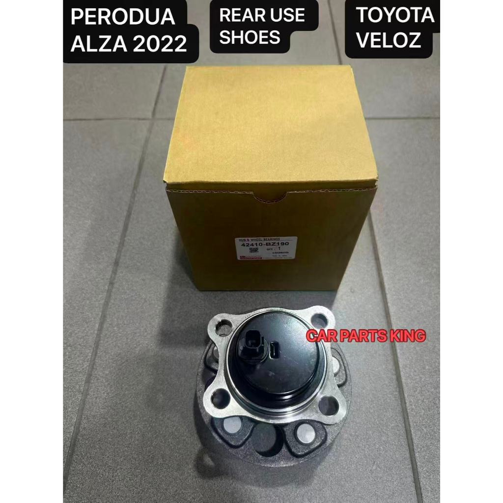 ( 100% ORIGINAL ) PERODUA ALZA NEW 2022 TOYOTA VELOZ REAR WHEEL BEARING ...