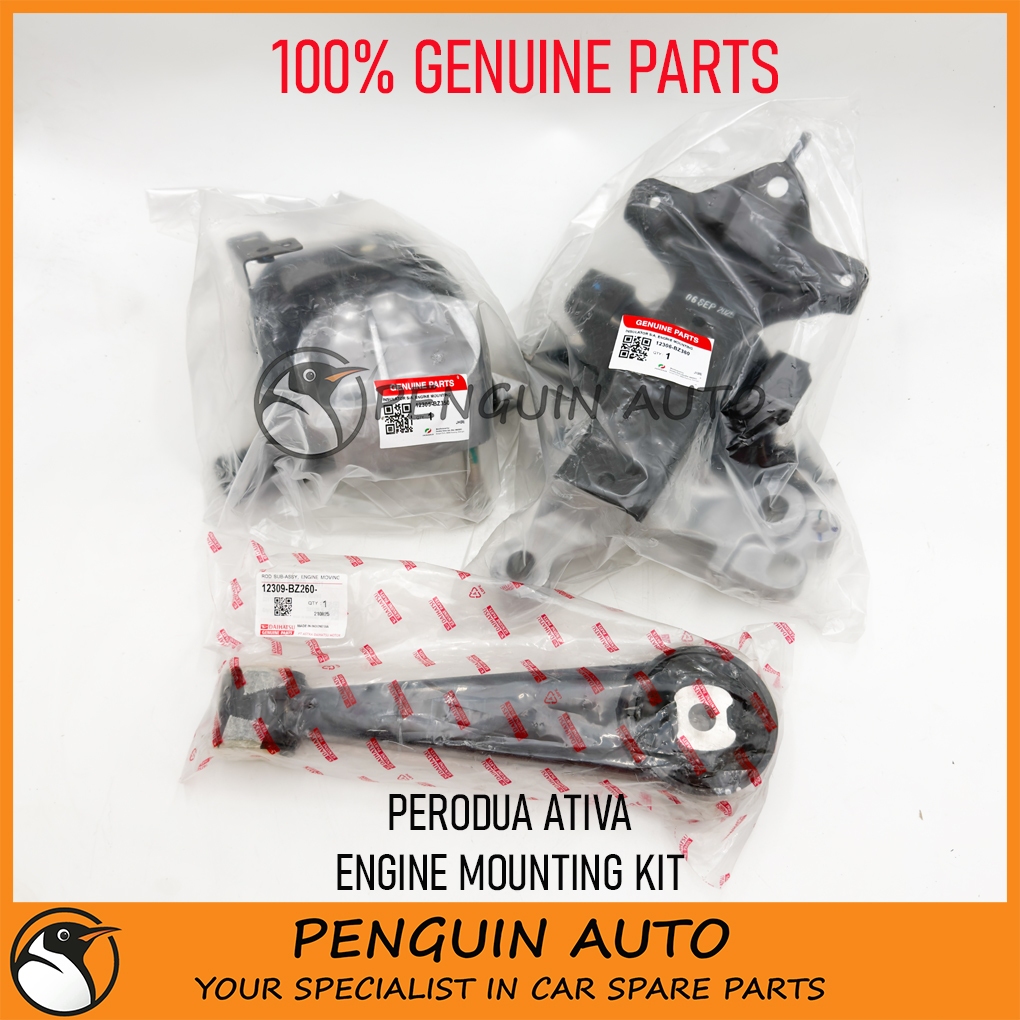 100% ORIGINAL PERODUA ATIVA 1.0 2021- ENGINE MOUNTING KIT | Shopee Malaysia
