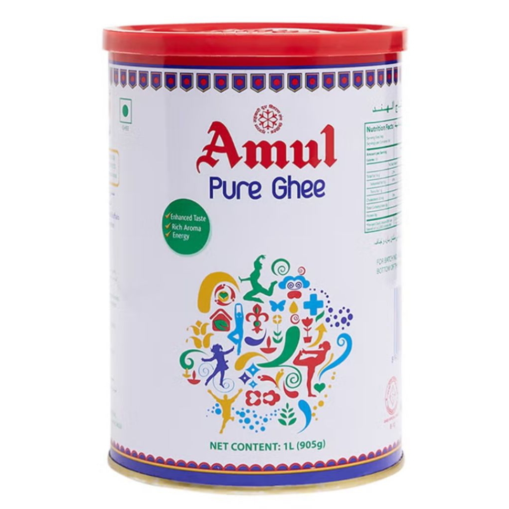 Amul Pure Ghee 1Ltr Import (INDIA) | Shopee Malaysia