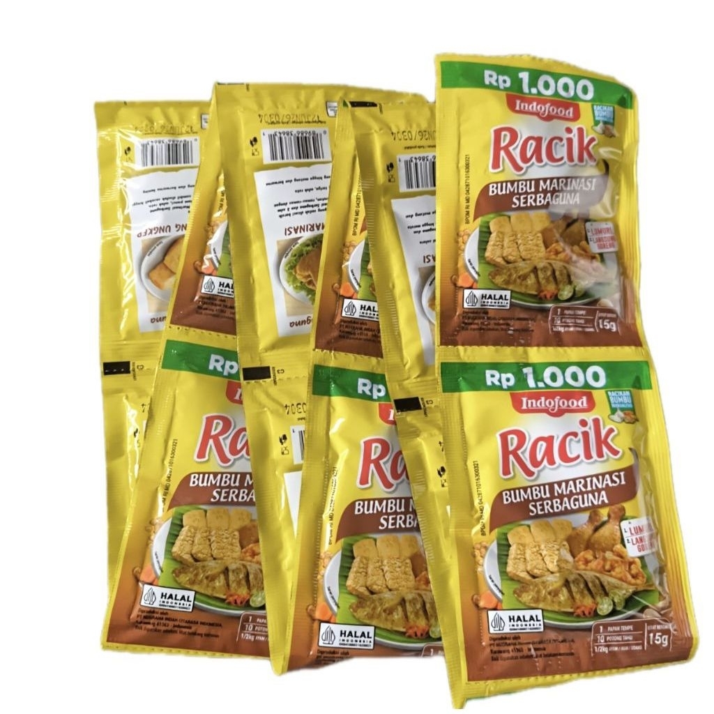 Indofood Racik Bumbu Marinasi Serbaguna 15g(Kemasan Renceng) | Shopee ...