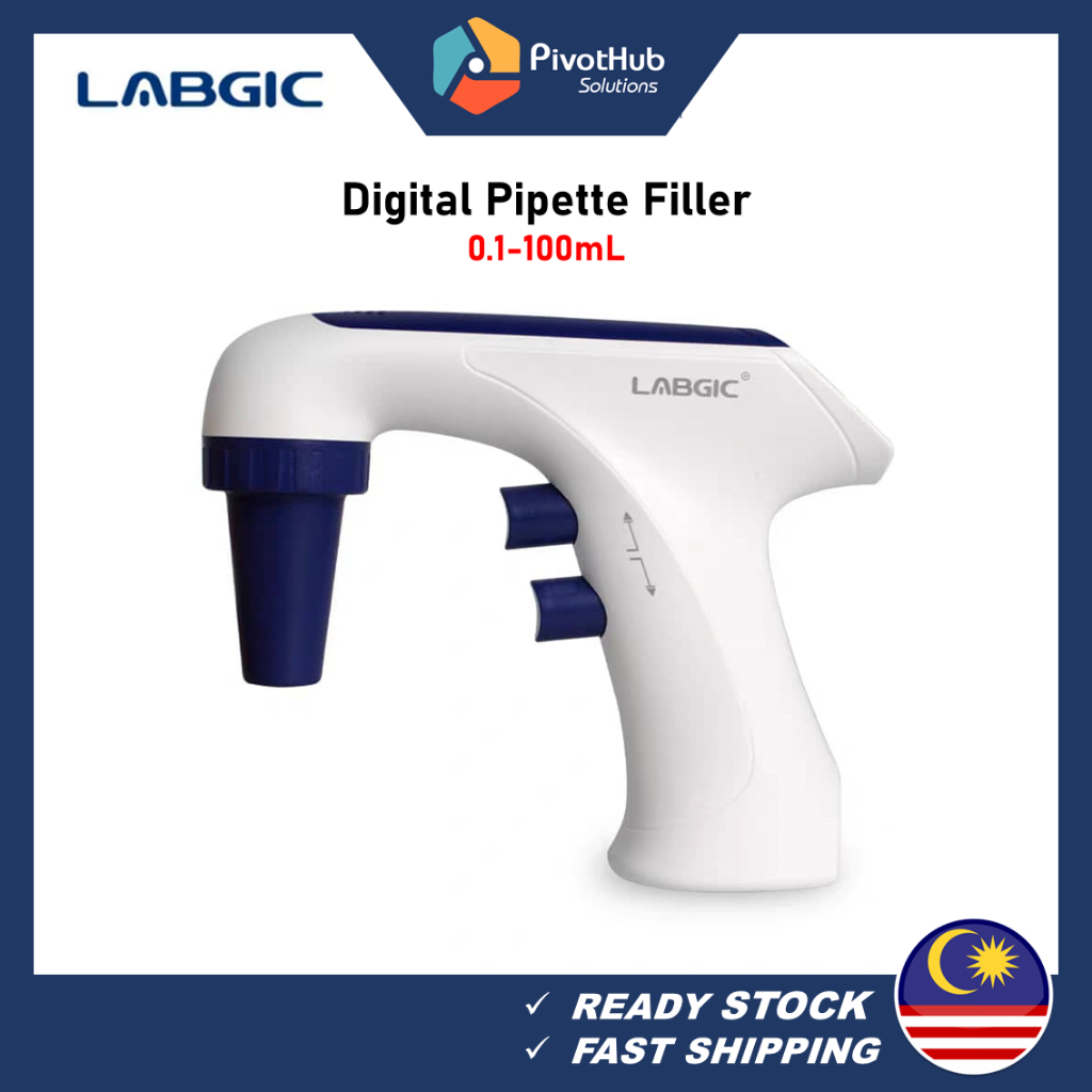 LABGIC Pipette Filler Pump Digital L-EPS-1 pipetting aid controller ...