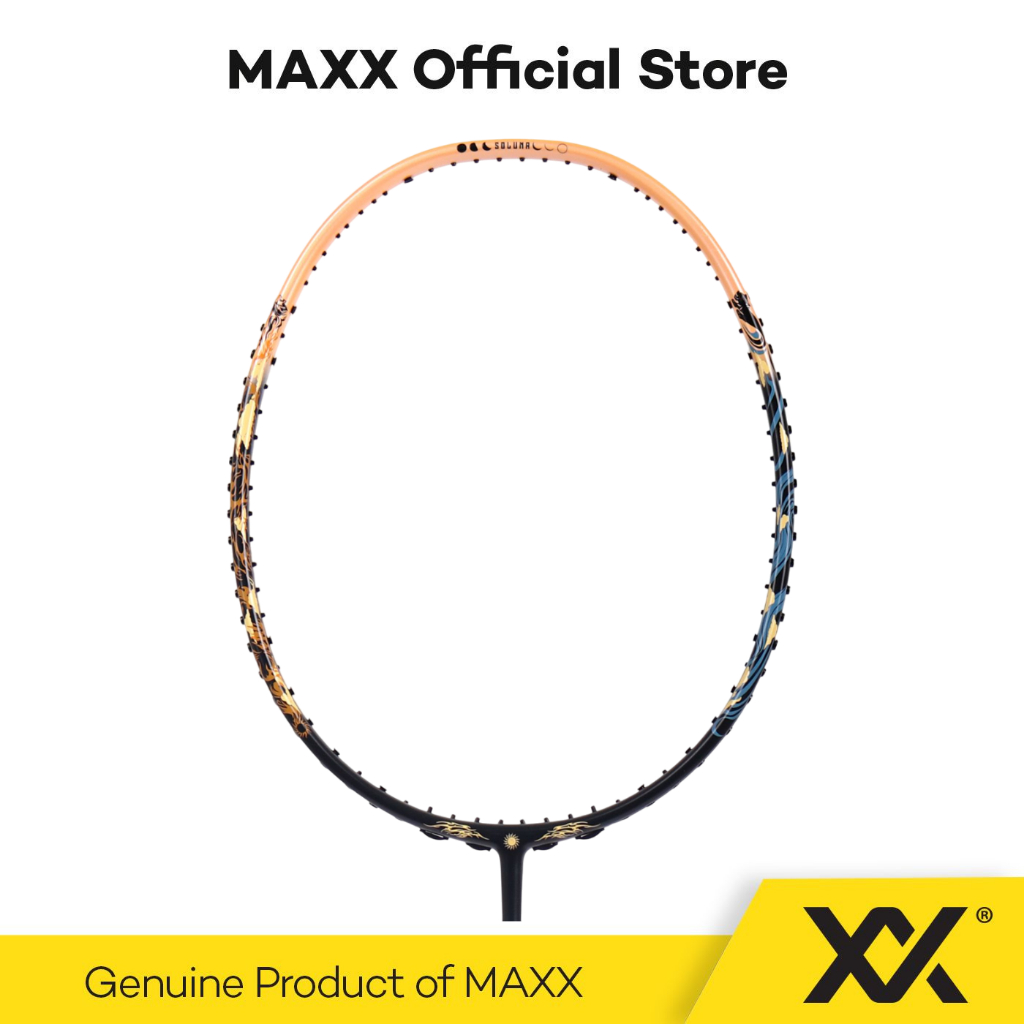 MAXX Badminton Racket - SOLUNA (FREE string & grip) | Shopee Malaysia