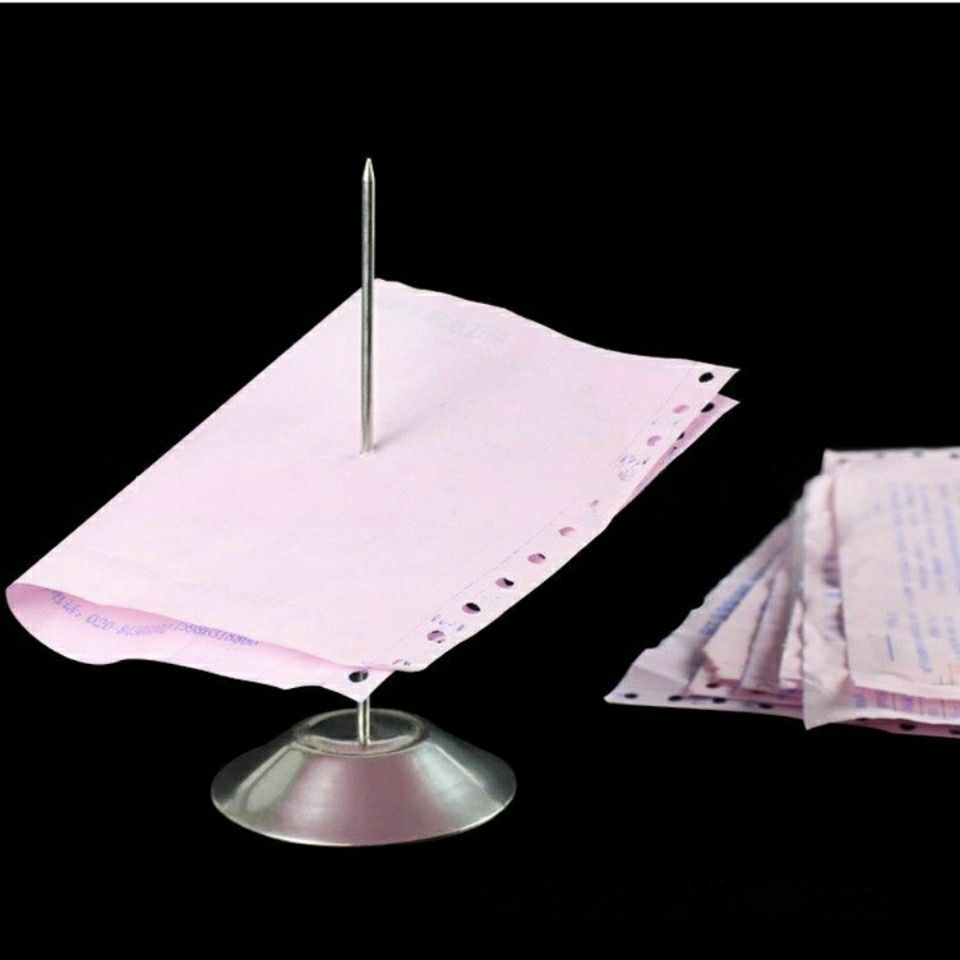 Stainless Steel Bill Spike Bill Holder Receipt Holder Receipt Stand ...