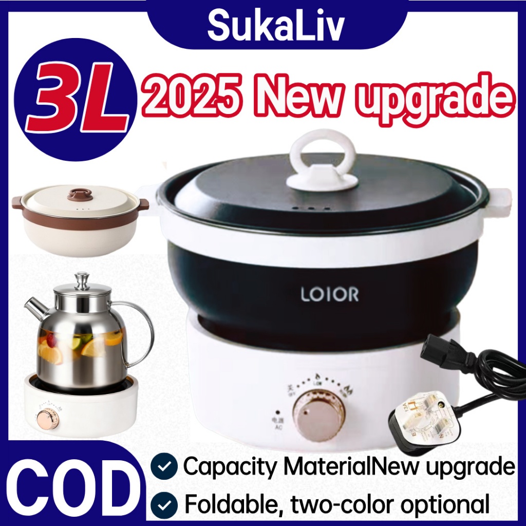 🔥Portable Folding Pot | Large-Capacity Non-Stick Multi-Purpose Cooker ...