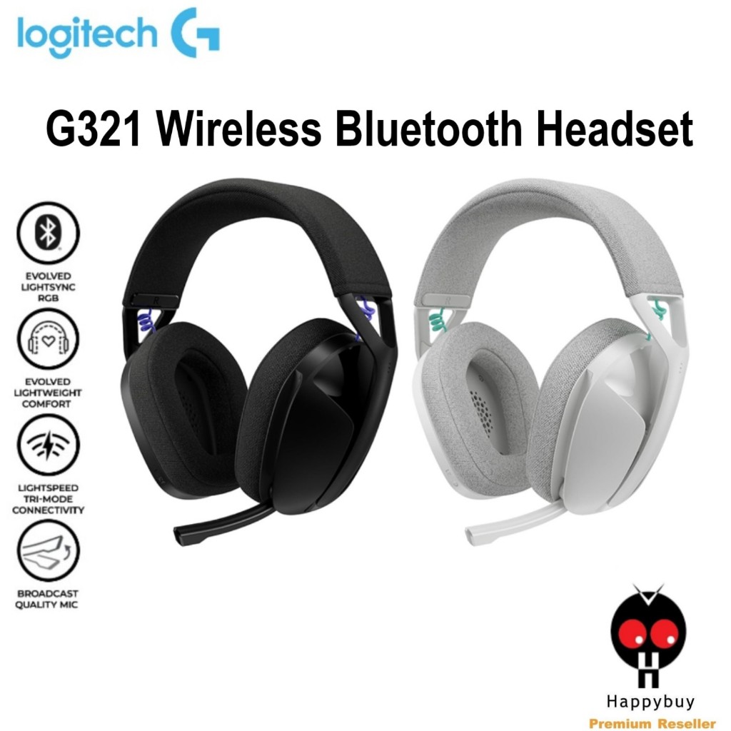 Logitech G321 Lightspeed Wireless Bluetooth Gaming Headset | Shopee ...