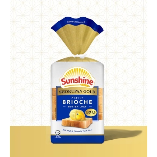 SUNSHINE Bread Roti Sunshine Halal Brioche Butter Loaf Japan French ...