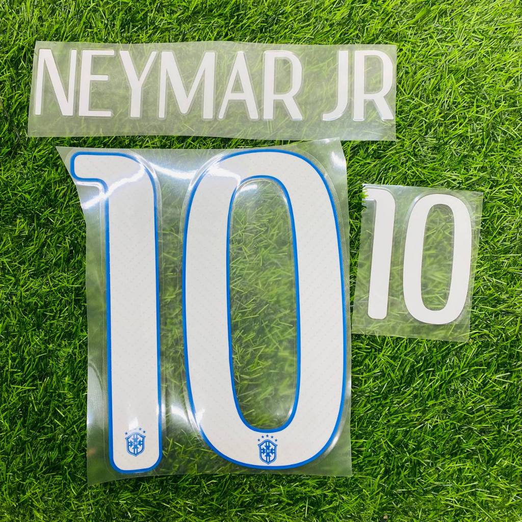 Neymar jr 10 nameset+ numbering + name set for jersey nns | Shopee Malaysia