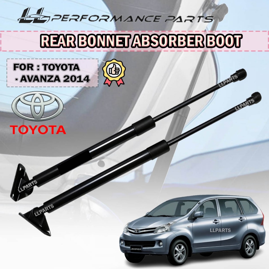 Toyota Avanza F650 2014 Rear Bonnet Damper Absorber Boot Left Right Gas ...