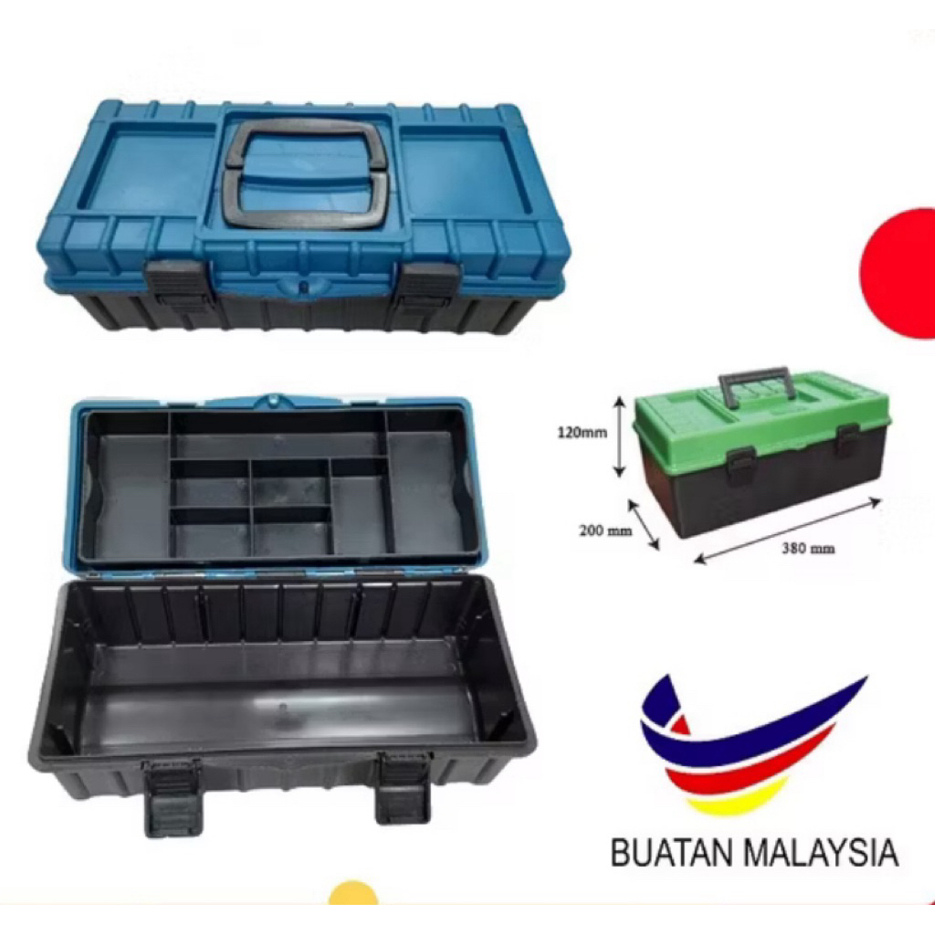 Quality Plastic Tool box, Hardware Storage Box Pvc Tool Box | Shopee ...